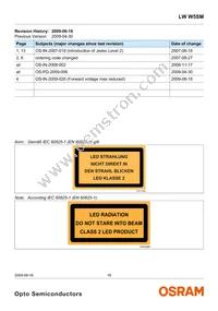 LW W5SM-HYJZ-5K8L-Z Datasheet Page 16