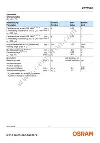 LW W5SN-KYLX-MKPL-48-700-R18-Z-SF Datasheet Page 4