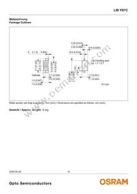 LW Y87C-T1U1-3C5D Datasheet Page 10
