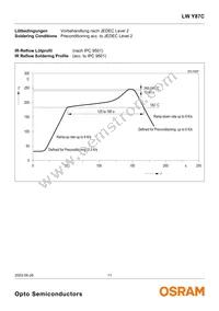 LW Y87C-T1U1-3C5D Datasheet Page 11