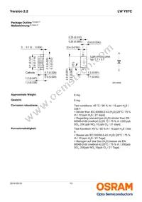 LW Y87C-T1U1-3K8L-Z Datasheet Page 13