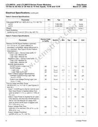 LW010A6 Datasheet Page 6