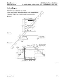 LW030A87 Datasheet Page 17