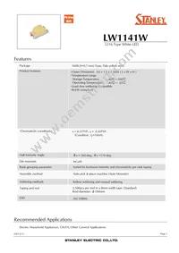 LW1141W-C11-TR Datasheet Cover