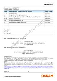 LWWWG6SG-BBCB-5K8L-0-30-R18-Z Datasheet Page 18