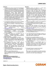 LWWWG6SG-BBCB-5K8L-0-30-R18-Z Datasheet Page 19