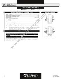 LX1661CN Datasheet Page 2
