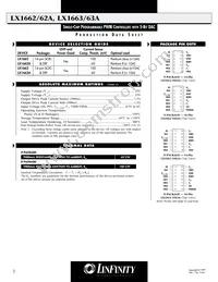 LX1663CN Datasheet Page 2