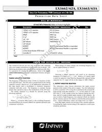 LX1663CN Datasheet Page 11