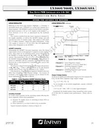 LX1665CDW Datasheet Page 15