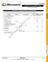 LX1671BCLQ-TR Datasheet Page 5