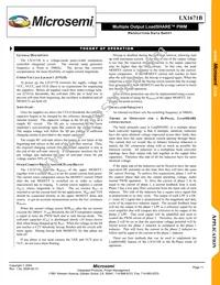 LX1671BCLQ-TR Datasheet Page 11