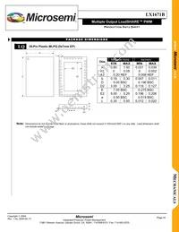 LX1671BCLQ-TR Datasheet Page 20