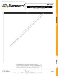 LX1671BCLQ-TR Datasheet Page 21