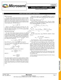 LX1671CPW Datasheet Page 17