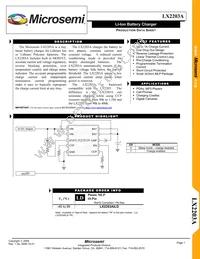 LX2203AILD-TR Datasheet Cover
