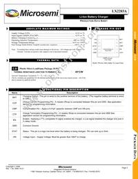 LX2203AILD-TR Datasheet Page 2
