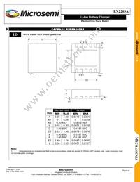 LX2203AILD-TR Datasheet Page 10