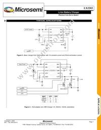 LX2203CLD-TR Datasheet Page 7