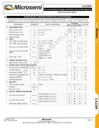 LX2205ILQ Datasheet Page 5