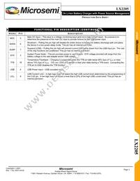 LX2205ILQ-TR Datasheet Page 3