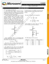 LX2205ILQ-TR Datasheet Page 12