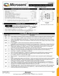 LX2208ILD-TR Datasheet Page 2