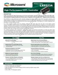 LX6523AID Datasheet Cover