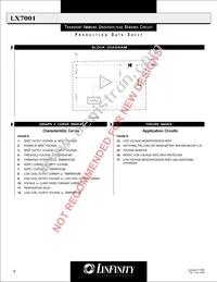 LX7001ILP Datasheet Page 4
