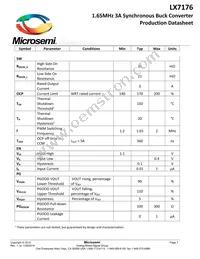 LX7176CLQ-TR Datasheet Page 7