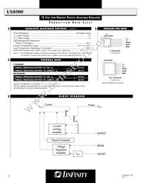 LX8580-00CP Datasheet Page 2