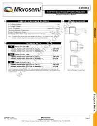 LX8580A-00CP Datasheet Page 2