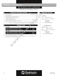 LX8586A-33CV Datasheet Page 2