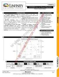 LX8630-33CP Datasheet Cover