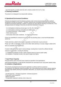 LXDC32DAAC-422 Datasheet Page 20