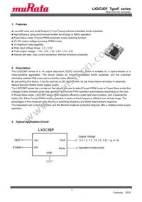 LXDC3EP15F-263 Datasheet Cover