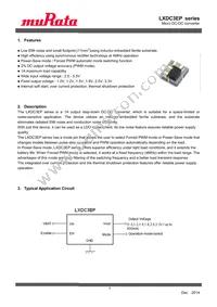 LXDC3EP33A-107 Datasheet Cover