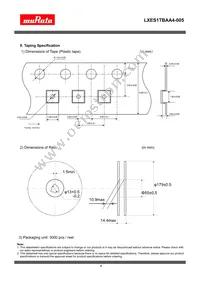 LXES1TBAA4-005 Datasheet Page 4