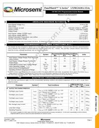 LXMG1618A-12-62 Datasheet Page 2