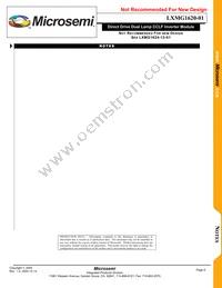 LXMG1620-01 Datasheet Page 6