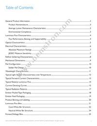 LXML-PWN1-0120 Datasheet Page 2