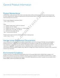 LXML-PWN1-0120 Datasheet Page 3