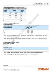 LY 5436-VBW-1 Datasheet Page 5