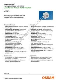 LY A675-S1U2-26-0-30-R33-Z Datasheet Cover