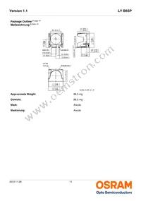 LY B6SP-BBDB-36-1-140-R33-Z Datasheet Page 11