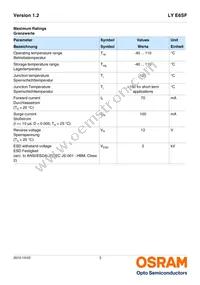 LY E6SF-V2AB-35-1-Z Datasheet Page 3