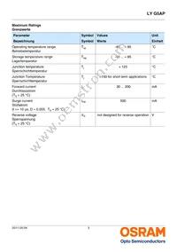 LY G5AP-CZDZ-36-1-100-R18-Z Datasheet Page 3