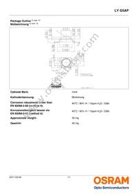 LY G5AP-CZDZ-36-1-100-R18-Z Datasheet Page 11