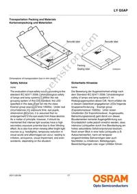 LY G5AP-CZDZ-36-1-100-R18-Z Datasheet Page 17