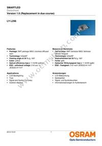 LY L296-P2R1-26-Z Datasheet Cover